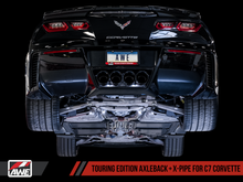 Load image into Gallery viewer, AWE Tuning 14-19 Chevy Corvette C7 Z06/ZR1 (w/o AFM) Touring Edition Axle-Back Exhaust w/Chrome Tips