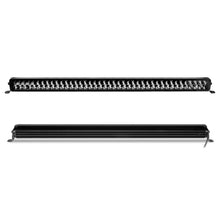 Load image into Gallery viewer, Go Rhino Xplor Blackout Series Dbl Row LED Light Bar (Side/Track Mount) 40in. - Blk