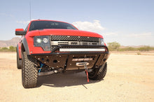 Load image into Gallery viewer, Addictive Desert Designs 10-14 Ford F-150 Raptor Stealth Front Bumper w/ Winch Mount