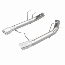 Load image into Gallery viewer, MagnaFlow 13 Ford Mustang Dual Split Rear Exit Stainless Axle-Back Cat Back Exhaust (Competition)