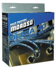 Load image into Gallery viewer, Moroso Chevrolet Big Block Ignition Wire Set - Ultra 40 - Sleeved - HEI - 90 Degree - Black