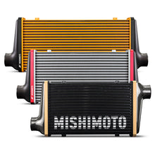 Load image into Gallery viewer, Mishimoto Universal Carbon Fiber Intercooler - Gloss Tanks - 450mm Black Core - S-Flow - G V-Band