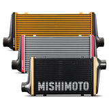 Mishimoto Universal Carbon Fiber Intercooler - Gloss Tanks - 600mm Silver Core - S-Flow - R V-Band