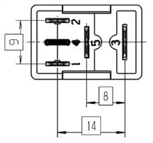 Load image into Gallery viewer, Hella Relay Micro Iso 5 Pole 12V Spst Res