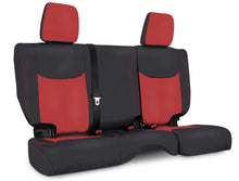 Load image into Gallery viewer, PRP 13-18 Jeep Wrangler JK Rear Seat Cover/2 door - Black/Red