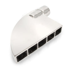 Load image into Gallery viewer, Stainless Works Boxxter Exhaust Tips 2 1/4in ID Inlet 1.5in x 8.5in 90 Degree