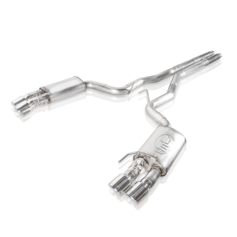 Stainless Works 18+ Ford Mustang GT Redline Cat-Back Performance Connect H-Pipe w/ Active Valves