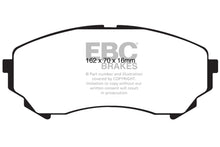 Load image into Gallery viewer, EBC 08-13 Cadillac CTS 3.6 (315mm Rear Rotors) Greenstuff Front Brake Pads