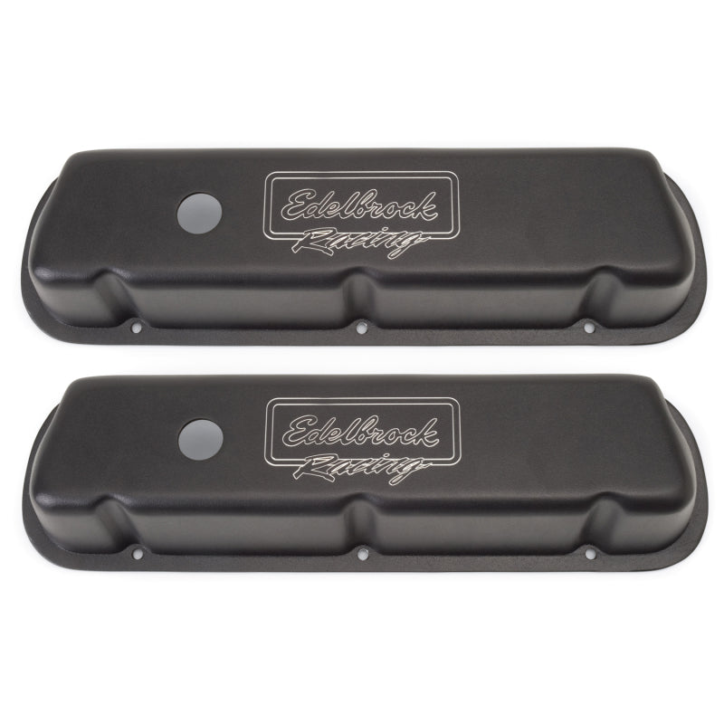 Edelbrock Valve Cover Victor Series Ford 289-302-351W CI V8 Low Black