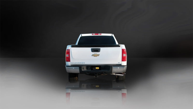 Corsa 2007-2009 Chevrolet Silverado Crew Cab/Short Bed 1500 6.2L V8 Polished Sport Cat-Back Exhaust