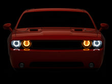 Load image into Gallery viewer, Raxiom 08-14 Dodge Challenger Dual LED Halo Projector Headlights- Black Housing (Clear Lens)