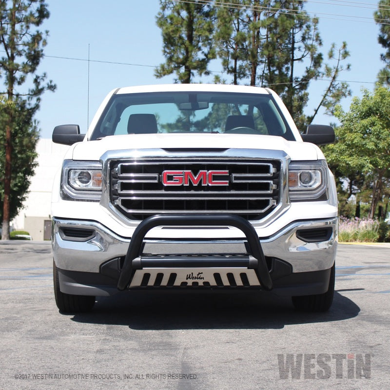 Westin 2016-2018 GMC Sierra 1500 Ultimate Bull Bar - Black