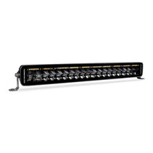 Load image into Gallery viewer, Go Rhino Xplor Blackout Combo Series Dbl Row LED Light Bar w/Amber (Side/Track Mount) 21.5in. - Blk