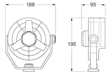 Load image into Gallery viewer, Hella Fan Turbo 2Speed 12V Blk