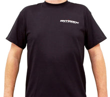 Load image into Gallery viewer, RockJock T-Shirt w/ Antirock Logos Front and Back Black Medium