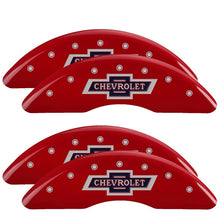 Load image into Gallery viewer, MGP 4 Caliper Covers Engraved Front &amp; Rear RT1-Truck Black finish silver ch
