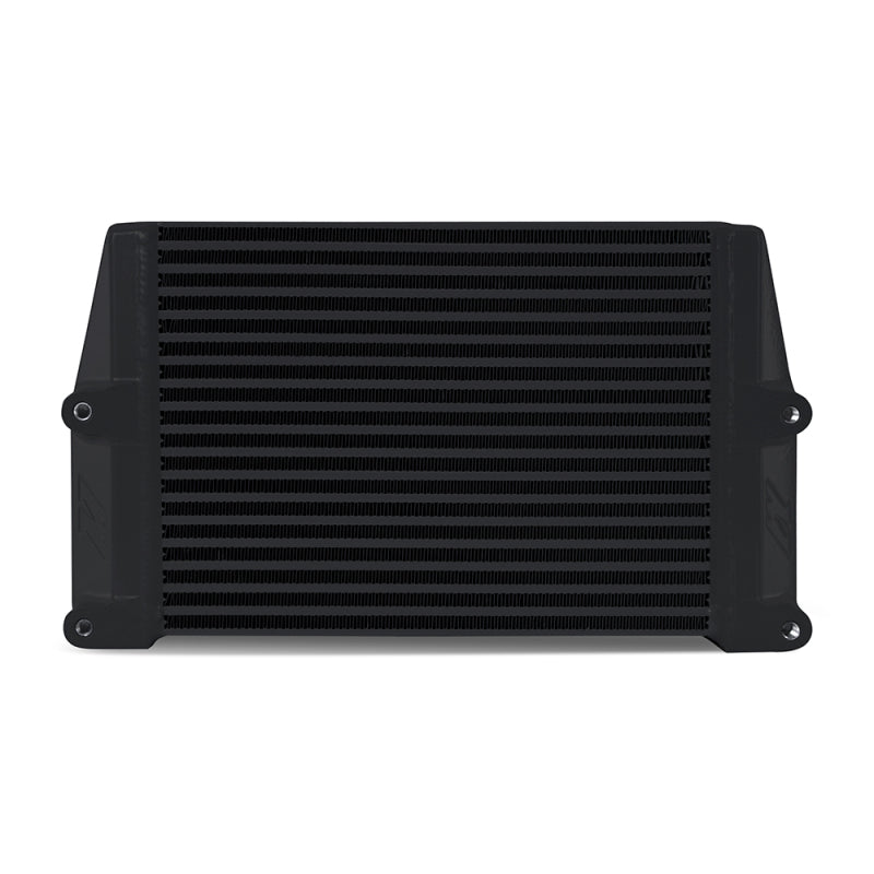 Mishimoto Heavy-Duty Oil Cooler - 10in. Same-Side Outlets - Black