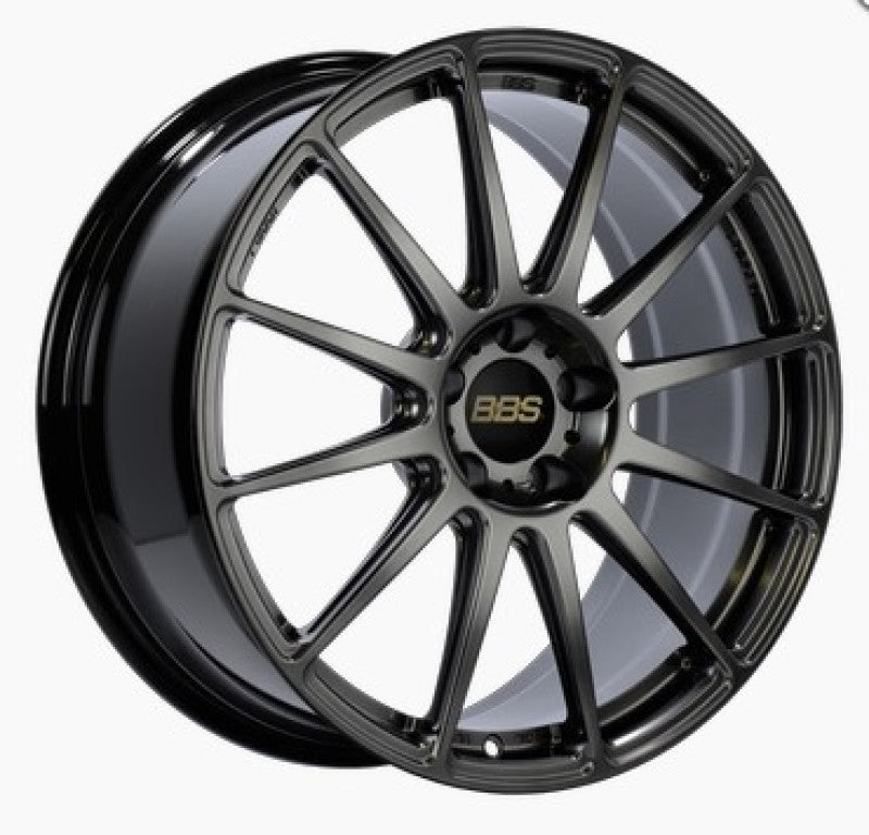 BBS FS 19x8 5x112 ET30 Diamond Black Wheel - 82mm PFS Required