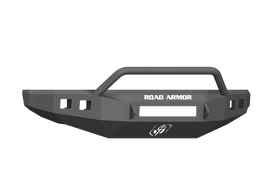 Road Armor 17-20 Ford F-250 Stealth Wide Fender Flare Front Bumper w/Pre-Runner Guard - Tex Blk