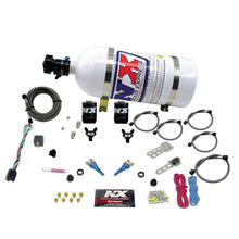 Load image into Gallery viewer, Nitrous Express Dodge EFI Full Race Dual Nozzle Nitrous Kit (100-300HP) w/10lb Bottle