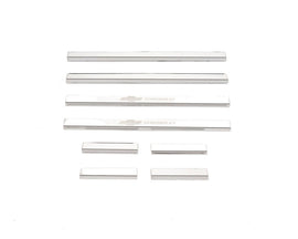 Putco 14-18 Chevy Silv LD - Double Cab w/ CHEVROLET Etching (8pcs) SS Door Sills