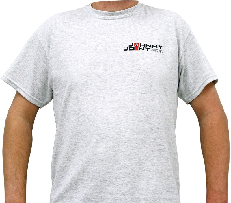 RockJock T-Shirt w/ Johnny Joint Logos Front and Back Gray Medium