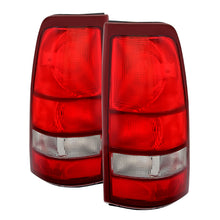 Load image into Gallery viewer, Xtune Chevy Silverado 99-02 / GMC Sierra 99-06 OE Style Tail Lights Red Clear ALT-JH-CS99-OE-RC