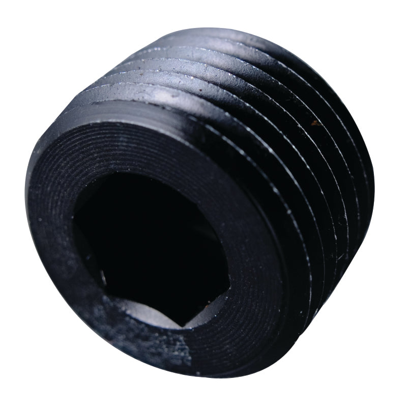 Fragola 1/2 NPT Pipe Plug- Internal Black