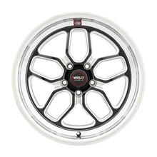 Load image into Gallery viewer, Weld Racing 18x9 Laguna Bead Lock 5x114.3 ET29 BS6.1 Gloss BLK MIL DIA 72.56