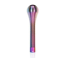Load image into Gallery viewer, NRG Shift Knob Heat Sink Bubble Head Long Neo Chrome