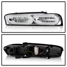 Load image into Gallery viewer, Spyder Chevy Camaro 16-18 Halogen LED Tail Lights Chrome ALT-YD-CCAM16HAL-SEQ-C