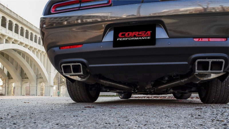 Corsa 2015-2023 Dodge Challenger SRT / Scat Pack / R/T 6.4L Polished Xtreme Cat-Back Exhaust