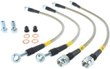 StopTech 07-08 Cadillac Escalade Stainless Steel Rear Brake Lines