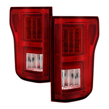 Load image into Gallery viewer, Spyder 18-19 Ford F-150 (w/o Blind Spot Sensor) LED Tail Lights - Red Clear (ALT-YD-FF15018-LED-RC)