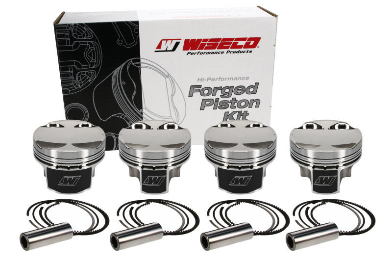 Wiseco Mitsu Evo 4-9 4G63 Asymmetric Skirt Bore 87.00mm - Size +.080  - CR 9.5 Piston Set