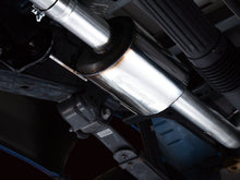 Load image into Gallery viewer, AWE 0FG 21+ Ford F150 Dual Side Exit Cat-Back Exhaust- 4.5in Chrome Silver Tips