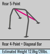 Load image into Gallery viewer, Cusco D1 Chromoly 5PT 2-Pssgr Blue Roll Cage 18+ Honda Civic Type-R / 17+ 5-Door Hatchback (LHD)