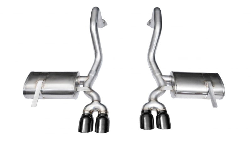 Corsa 1997-2004 Chevrolet Corvette C5 Z06 5.7L V8 Xtreme Axle-Back Exhaust w/ Black Tips