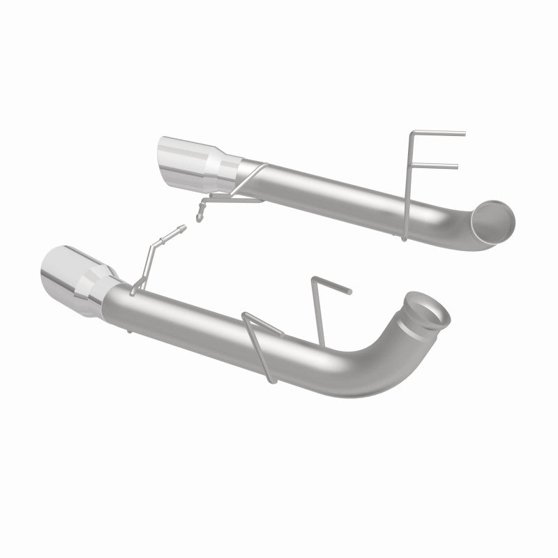 MagnaFlow 13 Ford Mustang Dual Split Rear Exit Stainless Axle-Back Cat Back Exhaust (Competition)