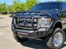 Load image into Gallery viewer, Road Armor 11-16 Ford F-250 Stealth Front Bumper w/Intimidator Guard - Tex Blk