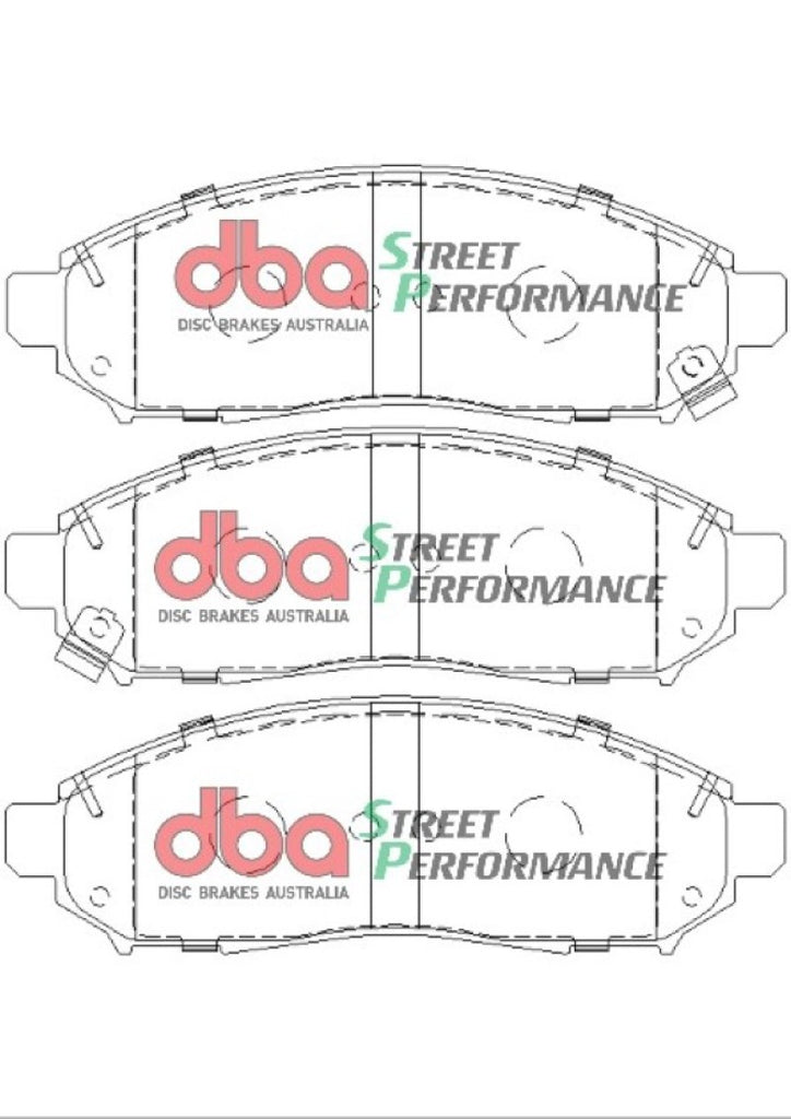 DBA 04-12 Nissan Pathfinder SP Performance Front Brake Pads