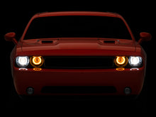 Load image into Gallery viewer, Raxiom 08-14 Dodge Challenger Dual LED Halo Projector Headlights- Black Housing (Clear Lens)