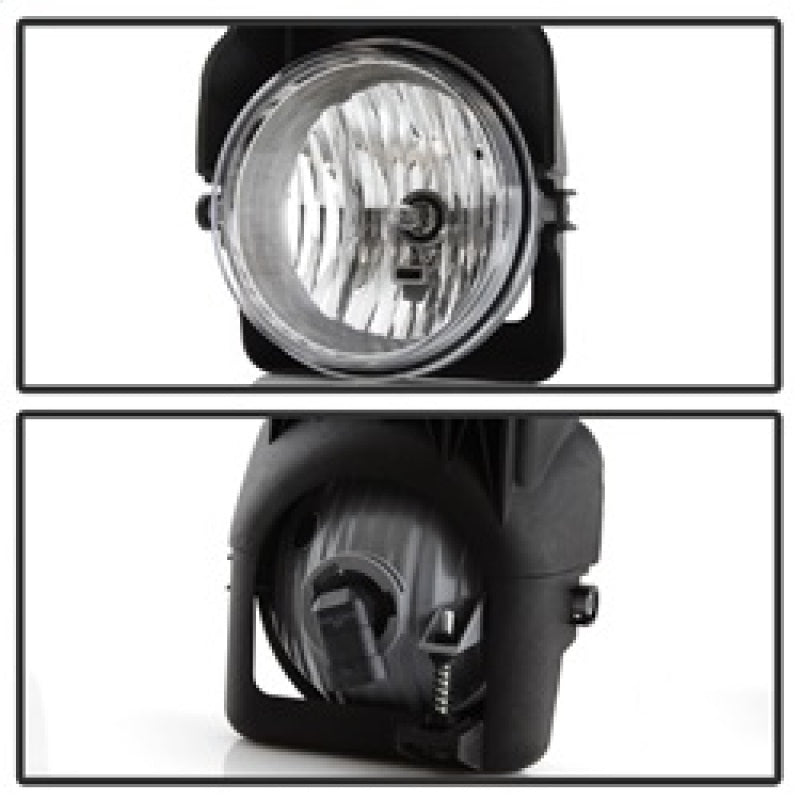 Spyder GMC Sierra 1500/2500 03-06/Sierra 1500HD/2500HD 03-06 OEM Fog Lightswo/switch Clear FL-GS03-C