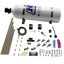 Load image into Gallery viewer, Nitrous Express 6 Cyl Gas Nitrous Kit (150-375HP) w/15lb Bottle