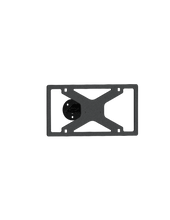 Load image into Gallery viewer, Road Armor 07-18 Jeep Wrangler JK Stealth Rear Tire Carrier License Plate Mount - Tex Blk
