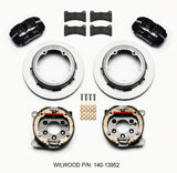 Wilwood Dynapro Low-Profile 11.00in P-Brake Kit Strange Eng Floater 3.49in Offset