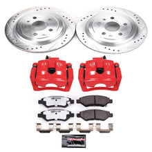 Load image into Gallery viewer, Power Stop 10-15 Chevrolet Camaro Rear Z26 Street Warrior Brake Kit w/Calipers