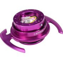 Load image into Gallery viewer, NRG Quick Release Kit Gen 4.0 - Purple Body / Purple Ring w/ Handles