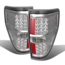 Load image into Gallery viewer, Xtune Ford F150 09-14 LED Tail Lights Chrome ALT-JH-FF15009-LED-C