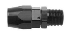 Load image into Gallery viewer, Fragola -10AN Straight Hose End x 1/2 NPT - Black